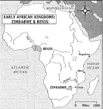 OTHER AFRICAN STATES The growth of trading kingdoms in West African savanna, like Ghana,