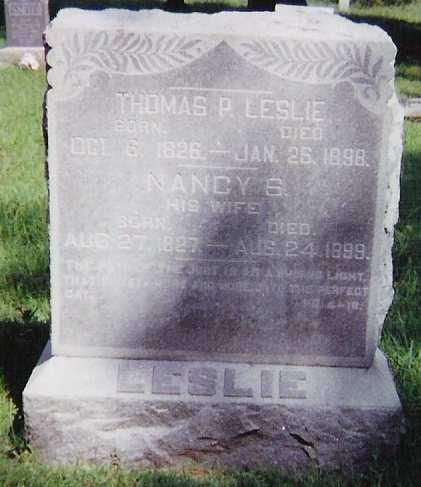 Thomas Leslie and Nancy Peck