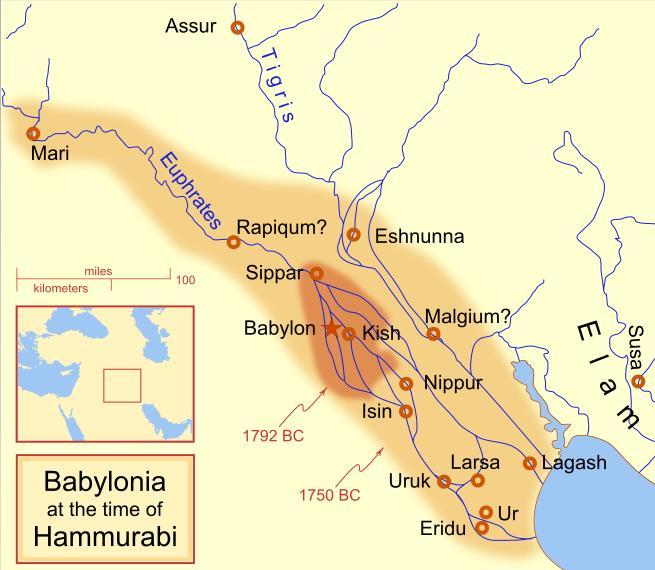 The Babylonian period features one of the greatest legal contributions under the administration of Hammurabi in 1792 BCE.