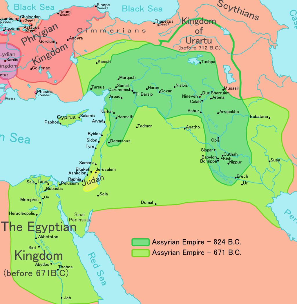 The invasion of the northern peoples from Turkey (Hittites) disrupted Mesopotamian rule in 1600 BCE. The next major Mesopotamian dynasty began in Assyria 600 years later around 1000 BCE.