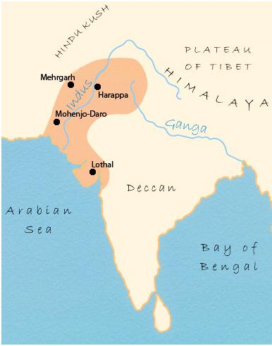 Background Indus Valley Civilization (Harappan) 2 Major Cities: Harappa & Mohenjo-Daro 2