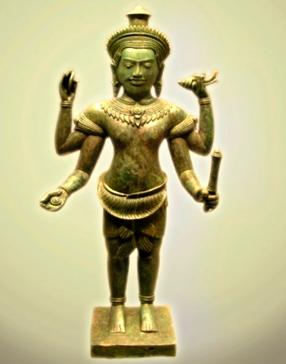 Vishnu--the god responsible for creation