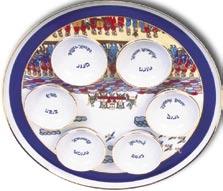 What is matzot? 8. Name three symbolic foods on the Seder plate at Pesach. Activity - Seder Plates You will need: paper plates, pens, rulers and coloured pencils or markers.