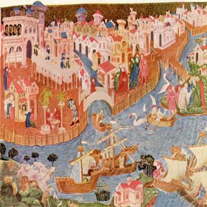 Marco Polo A young Venetian trader, Marco Polo traveled to Asia with his family, learning many languages Marco was a visitor in Kublai Khan s court before being hired by