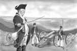 Colonel Knox and his men marched off through the cold New England winter and returned in a little less than two months with cannons and supplies.