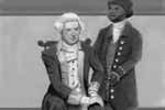 Show image 4A-4: Billy Lee gives Washington his spectacles 5 George Washington began wearing glasses because he was getting older and his eyesight was getting worse.