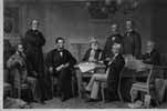 Show image 6A-8: What was under Lincoln s hat 13 or let everyone know 14 or set free On the day that President Lincoln invited these men from the government to his office, he told them, I am going to