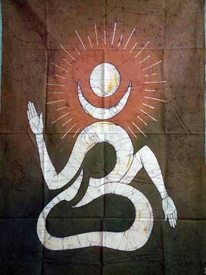 Matter itself is said to have proceeded from sound and OM is said to be the most sacred of all sounds. It is the syllable which preceded the universe and from which the gods were created.