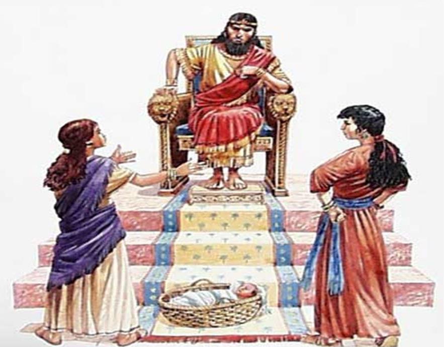 The Israelites came to King Solomon when they needed help.