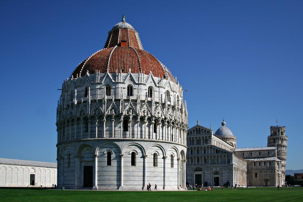 Italy Cathedral complex Pisa Italy 1063-1153 Pisa was a tremendous maritime power, with this complex being paid for by the