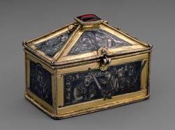 Reliquary Casket with Scenes from the Martyrdom of Saint Thomas Becket, ca.