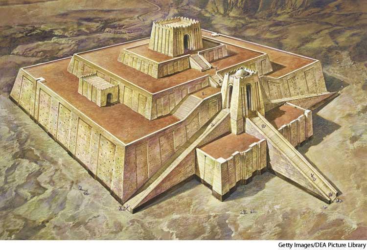 Mesopotamian Ziggurat (Temple) Religion- WHERE?