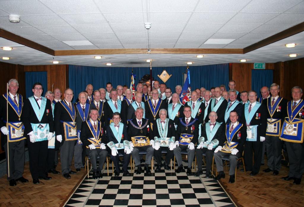 P A G E 2 Pilkington Lodge Hosts the Provincial Grand Master At its first meeting of 2013, Pilkington Lodge No.