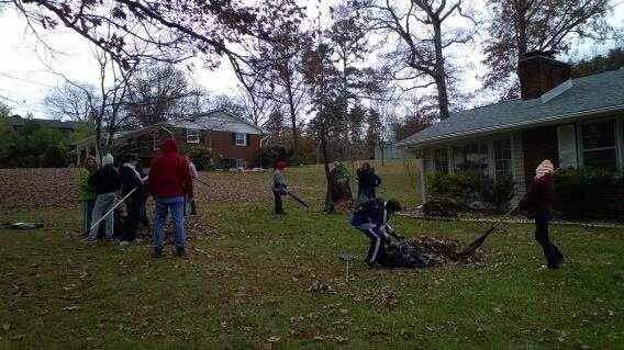 properties and helping prepare for the coming season. Several times we have helped clean yards, rake leaves, etc.