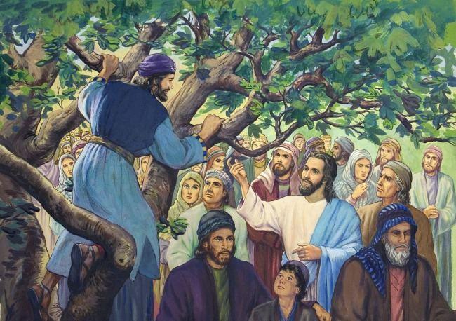 jesus gives zacchaeus a new life Luke 19:1-10 Zacchaeus was one of the richest Jewish men in Jericho. That's becuase he was the most powerful tax collector in that town.