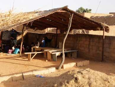 That church building might not look like yours, but the children in West Africa are learning the same stories from the Bible that you