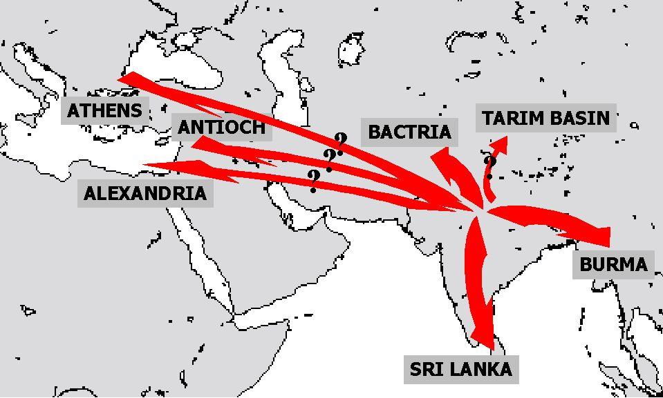Diffusion of Buddhism Ashoka was the first ruler to send out