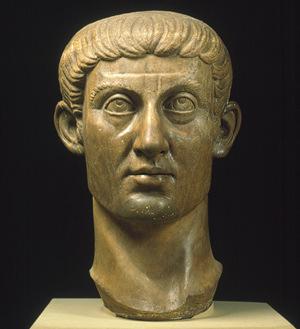 Constantine 312 AD First Christian Emperor Follows Diocletian after