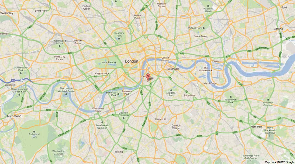 2 Our location The Beaufoy is located in the heart of Central London,