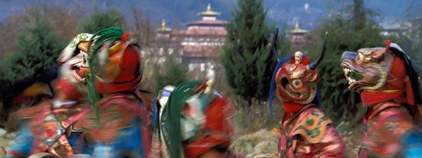 Bhutan Land of the Thunder Dragon Dramitse Ngacham dance, Thimphu Bhutan is one the most exotic destinations we offer.
