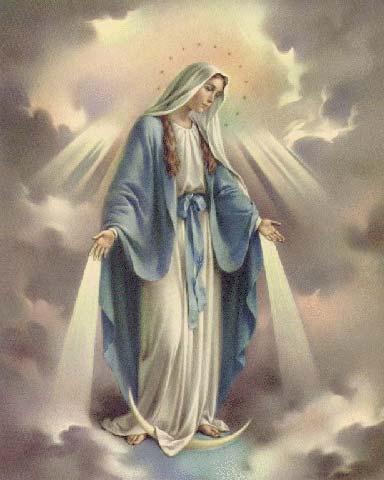Hail Mary, Full of Grace! The Lord is with thee. blessed art thou among women, and blessed is the fruit of thy womb, Jesus.