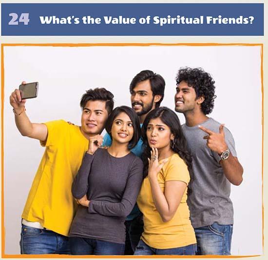 Five friends take a selfie to share online. Friends are important and worth cultivating. They encourage our ideals and goals in life. They provide fun & keep us safe from the world s negative forces.