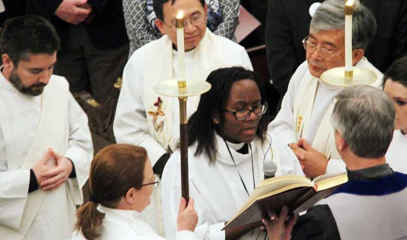 Serving Christ through Servanthood The Vocational Diaconate Emily Cherry Upon their ordination, men and women who join the Sacred Order of Deacons are charged with the following: God now calls you to