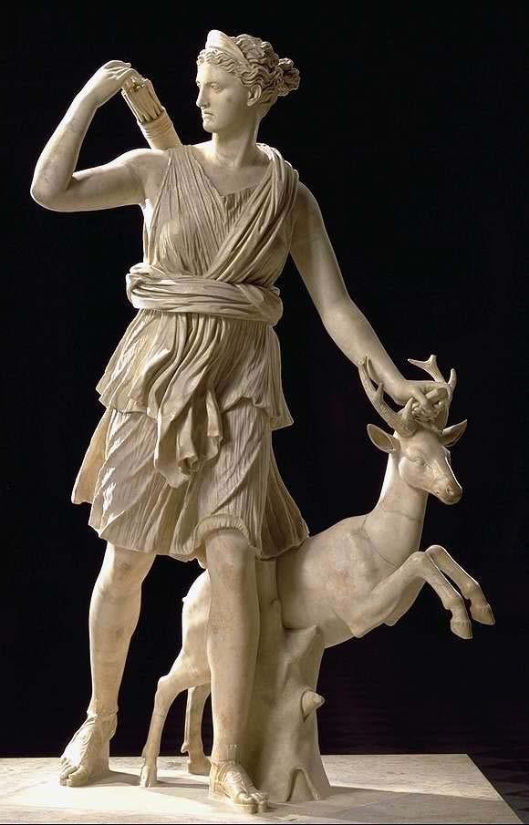 Artemis ARTEMIS was the great Olympian goddess of hunting, wilderness and wild animals. She was also a goddess of childbirth, and the protectress of the girl child up to the age of marriage.