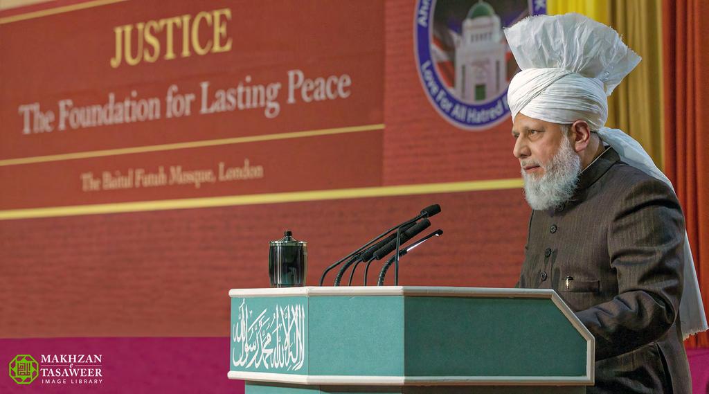 Terrorism Was Never Justified by the Prophet Mohammad sa At the the 13th Annual Peace Symposium organised by the Ahmadiyya Muslim Community, His