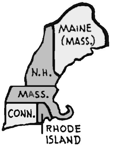 1636 CONNECTICUT In 1636 Thomas Hooker and other Puritans who disagreed with Massachusetts requirement of church membership