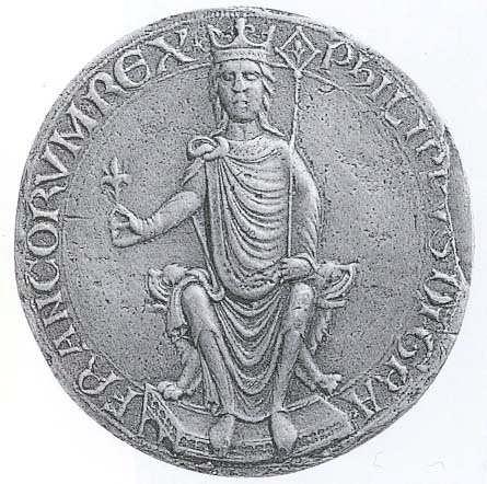 King Philip II of France (r. 1180-1223) vs.
