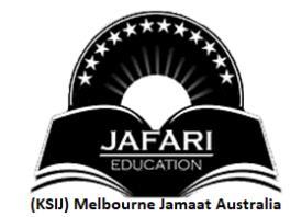 JAFARI EDUCATION Following are the list of Jafari Education sub-committee: We are pleased to announce a madressa project with the name of JAFARI EDUCATION has been established under Melbourne Jamaat