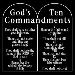 THE TEN COMMANDMENTS EXODUS 20:1-21 God reminded the Israelite people that He was God. He was the one who had freed them from slavery in Egypt.