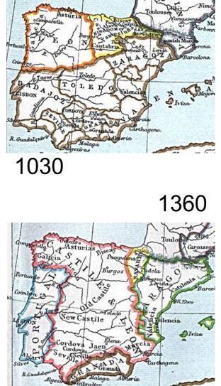 Islam and Territory: Spain Reached France and Vienna; driven back Ruled much of