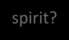What is our spirit? Where does our spirit come from?