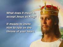 And ladies and gentlemen, if you do not crown Him as king of your heart now, you will run in fear then. You will be gripped with fear, because the holiness of God will consume you.