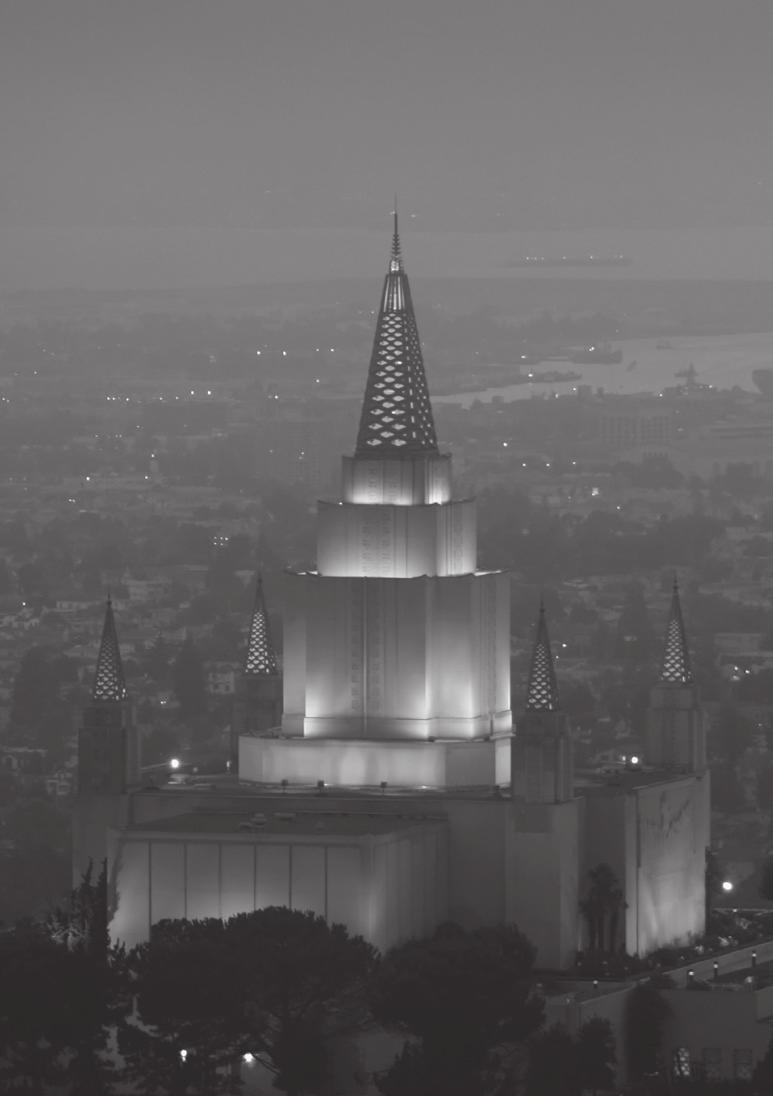 Wikimedia The LDS temple in Oakland, California, dedicated in November 1964.