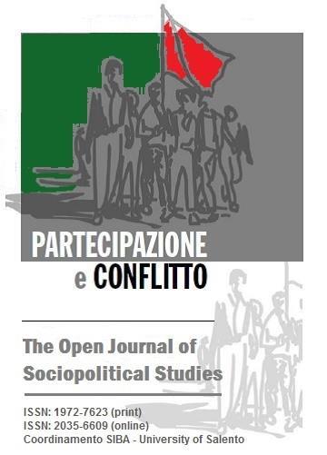 PArtecipazione e COnflitto * The Open Journal of Sociopolitical Studies http://siba-ese.unisalento.it/index.