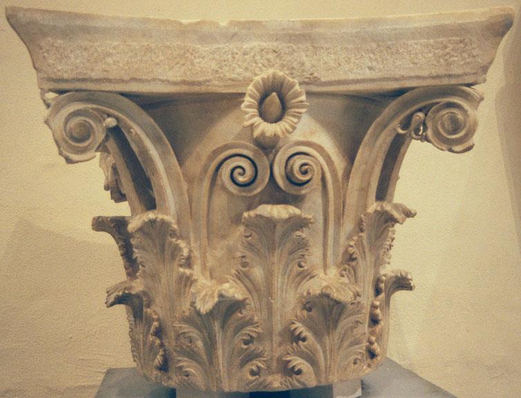 Corinthian Capital Architecture becomes more diverse with international influence Acanthus leaves and fern tendrils Previously the Corinthian column had only been
