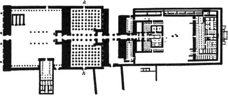 #45d Basilica Ulpia, reconstruction drawing. Rome, Italy. Apollodorus of Damascus. Forum and markets. 106-112 CE. Brick and concrete.