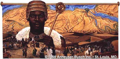 Mansa Musa He was an African American ruler of Mali He may have been the