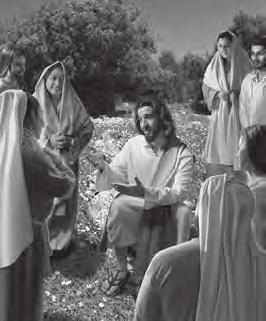 BIBLE STORY GROUP TIME JESUS TAUGHT THE PEOPLE Matthew 5:1-12 One day a crowd of people followed Jesus. Jesus saw the people. He climbed up the side of a mountain and sat down.