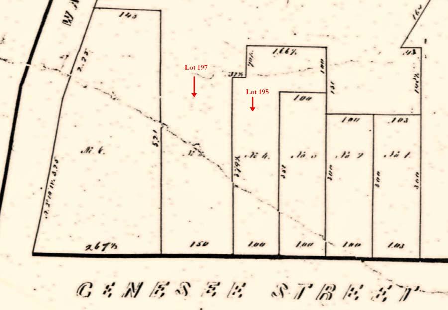 4 The date of this survey map is significant as it relates to Abijah Fitch s ownership status to this entire corner area as early as 1836 and was made at almost the same point in history as the 1837
