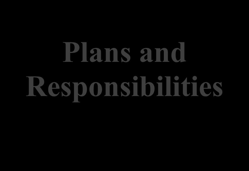 Plans and Responsibilities Majlis