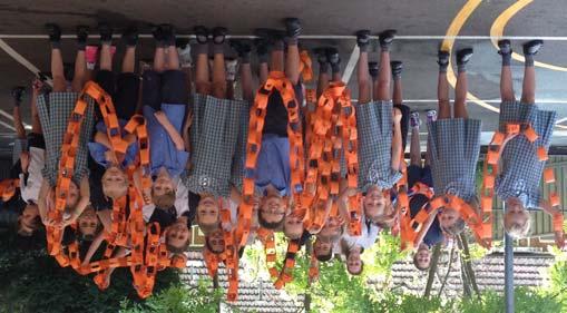 Several students from Year 6 spoke about the meaning of Harmony Day and the importance of all Australians respecting one another regardless of cultural, racial or religious differences.