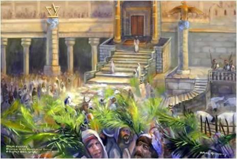 Dwelling in Booths Extra Sacrifices Joyous occasion Feast of Tabernacles in Prophecy In the book of Zechariah at the time of the second coming of Christ, the prophet informs us that, And it shall
