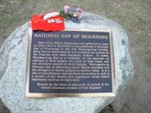 Exercise 2: United American Indians of New England National Day of Mourning (for older students) 1. Say: For many Americans, Thanksgiving is a joyous day to celebrate with their families.