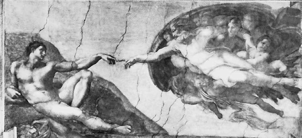 The Covenants of God with Us F The Creation of Man, fresco on the ceiling of the Sistine Chapel in the Vatican, by Michelangelo Buonarroti, 1475-1564 I will make a covenant of peace with them; it