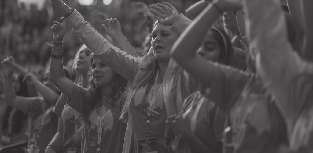 81,596 HEARTS TOUCHED 2473 GROUPS HAVE ATTENDED 31 WEEKEND CONFERENCES COMPLETED 19 YEARS OF STEUBENVILLE STL MID-AMERICA Steubenville STL Mid-America is a high-energy youth conference where