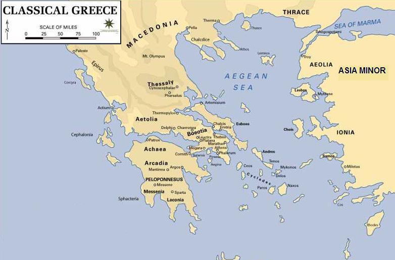 SOL WH1.5 Greek Geography: Limited arable land Mountainous The physical geography of the Aegean Basin shaped the development of Greek civilization.